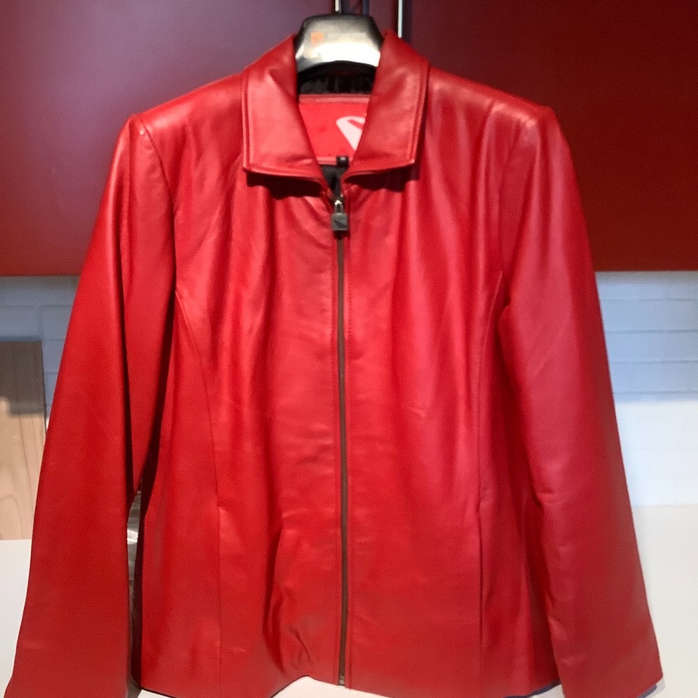 Leather jacket